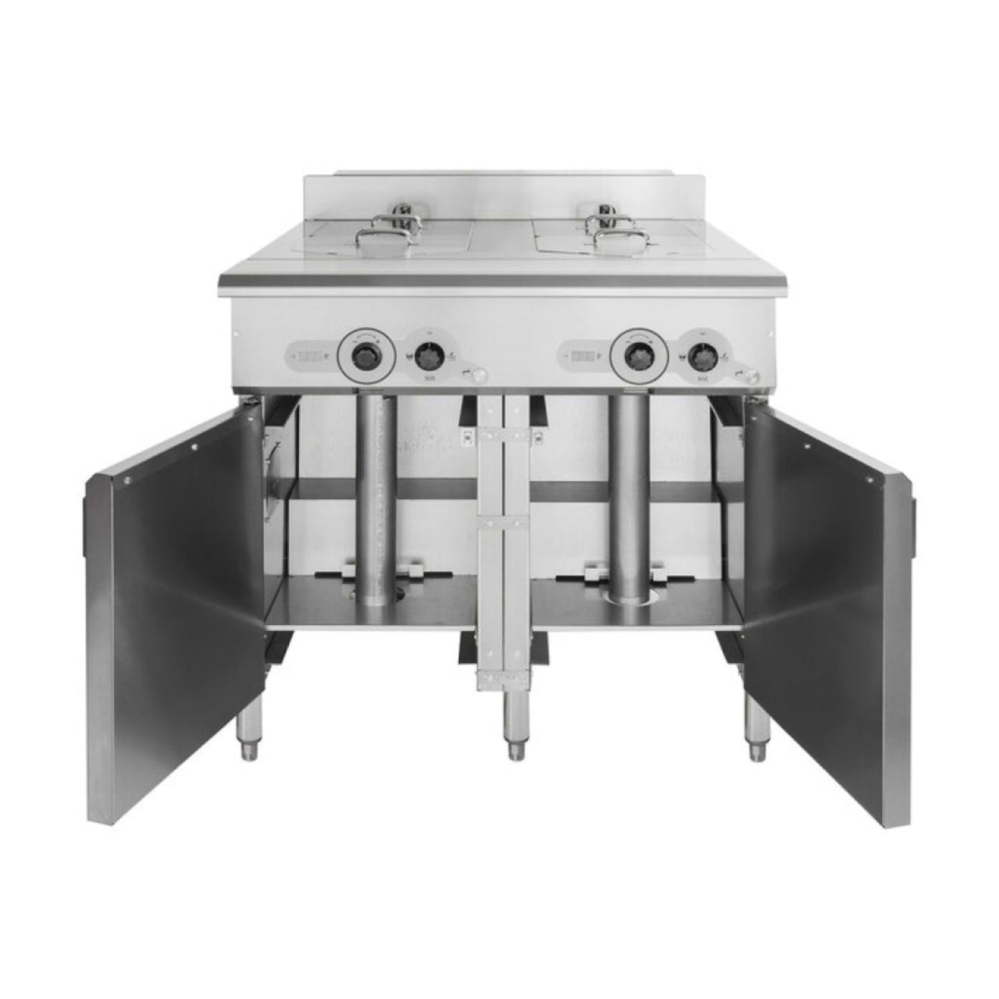 Vulcan VCS36D Double Tank 36" Versatile Chef Station / Multifunctional Cooker - 208/240V - VCS36D