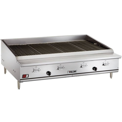 Vulcan VTEC60 58" Natural Gas Infrared Charbroiler - 110,000 BTU