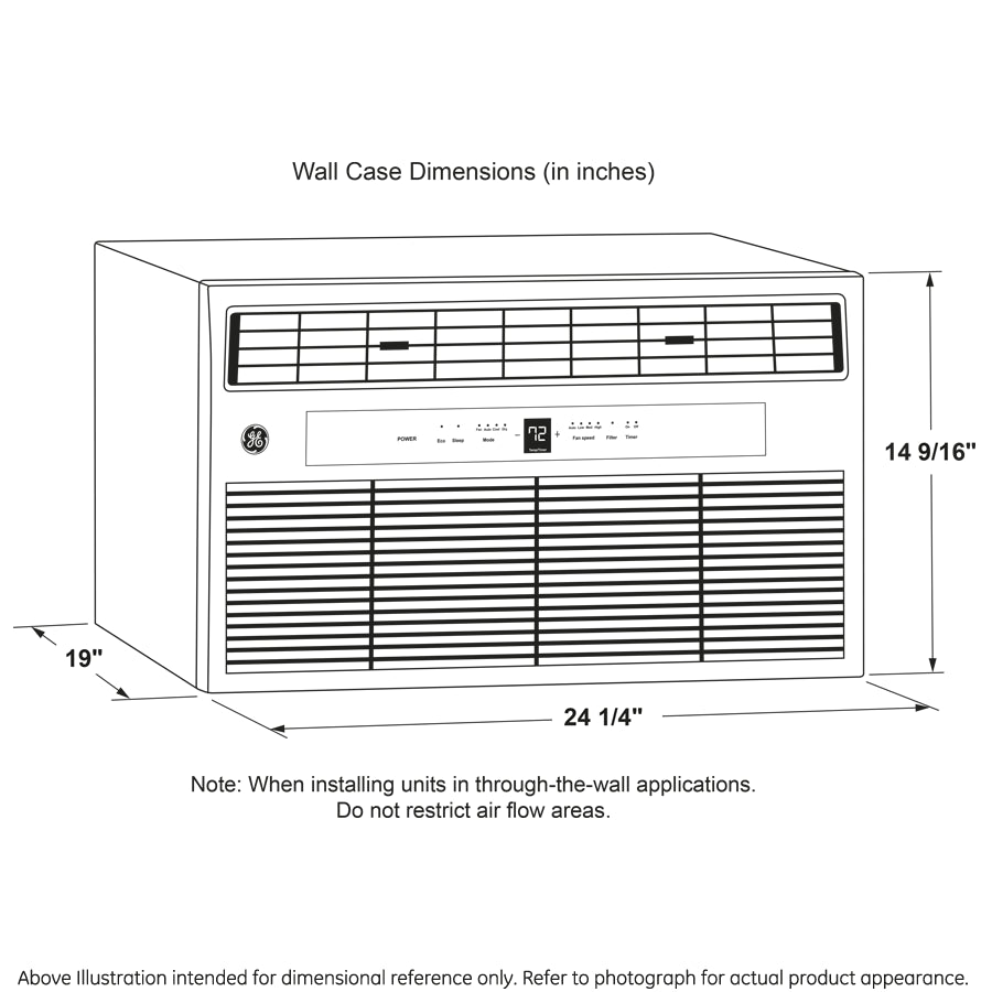 GE APPLIANCES AKCQ08ACJ GE(R) Built In Air Conditioner - AKCQ08ACJ-KT