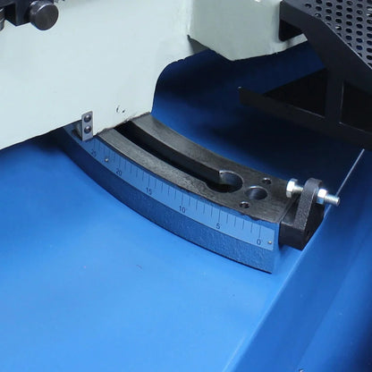 Baileigh BS-330M; 220 Volt 3 Phase Metal Cutting Band Saw Mitering Vice and Head 1-1/4" Blade Width