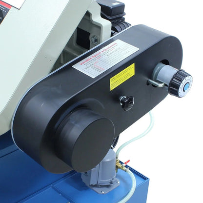 Baileigh BS-330M; 220 Volt 3 Phase Metal Cutting Band Saw Mitering Vice and Head 1-1/4" Blade Width