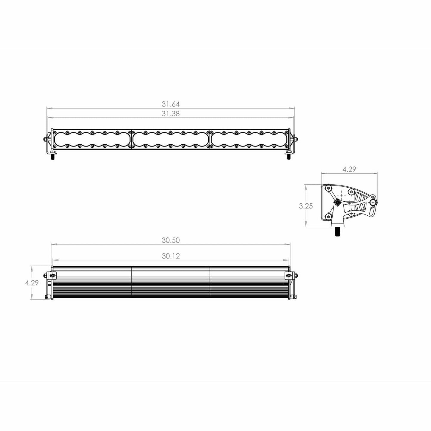 Baja Designs OnX6+ 30" LED Light Bar - 453003