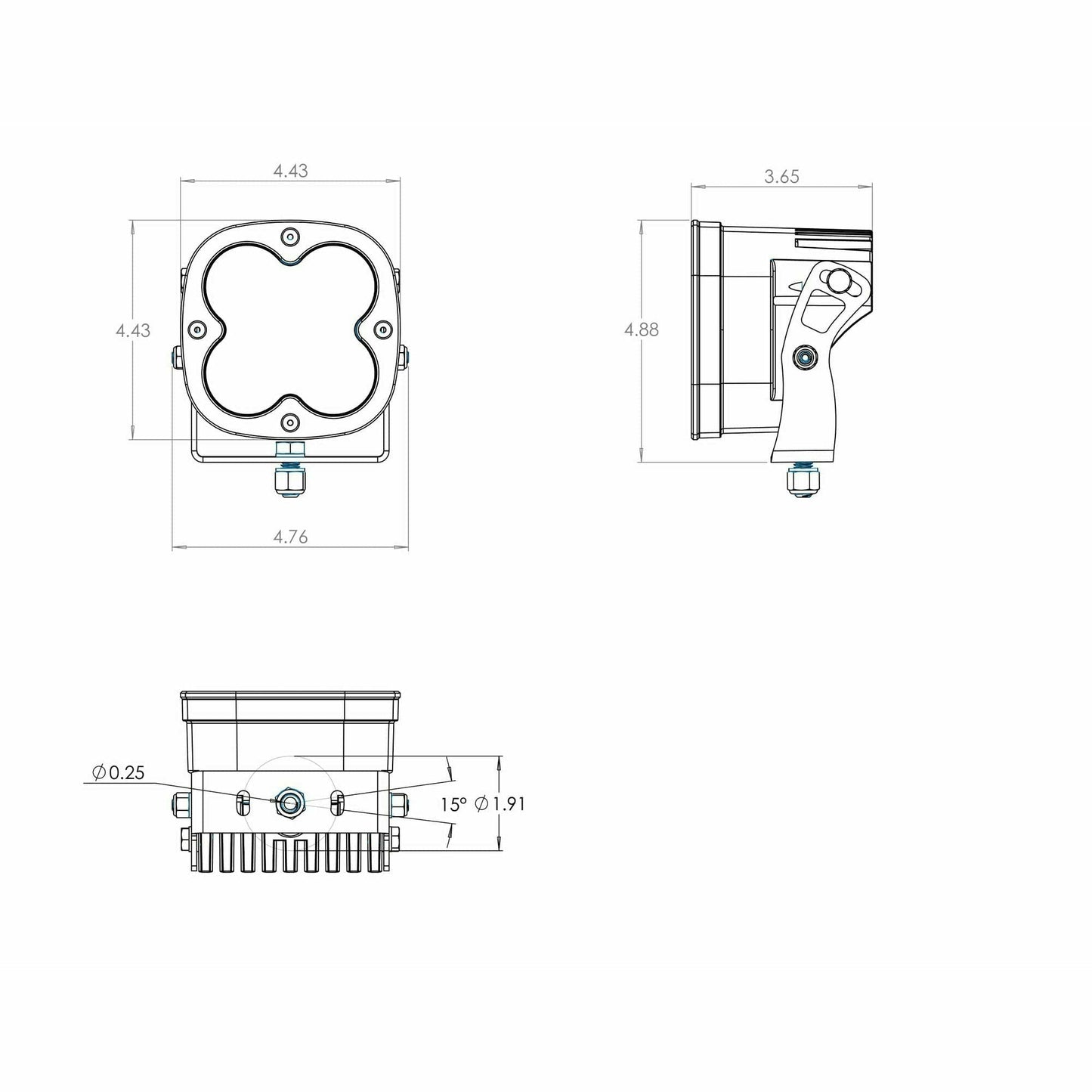 Baja Designs XL Sport LED Light Pods (Pair) -567801