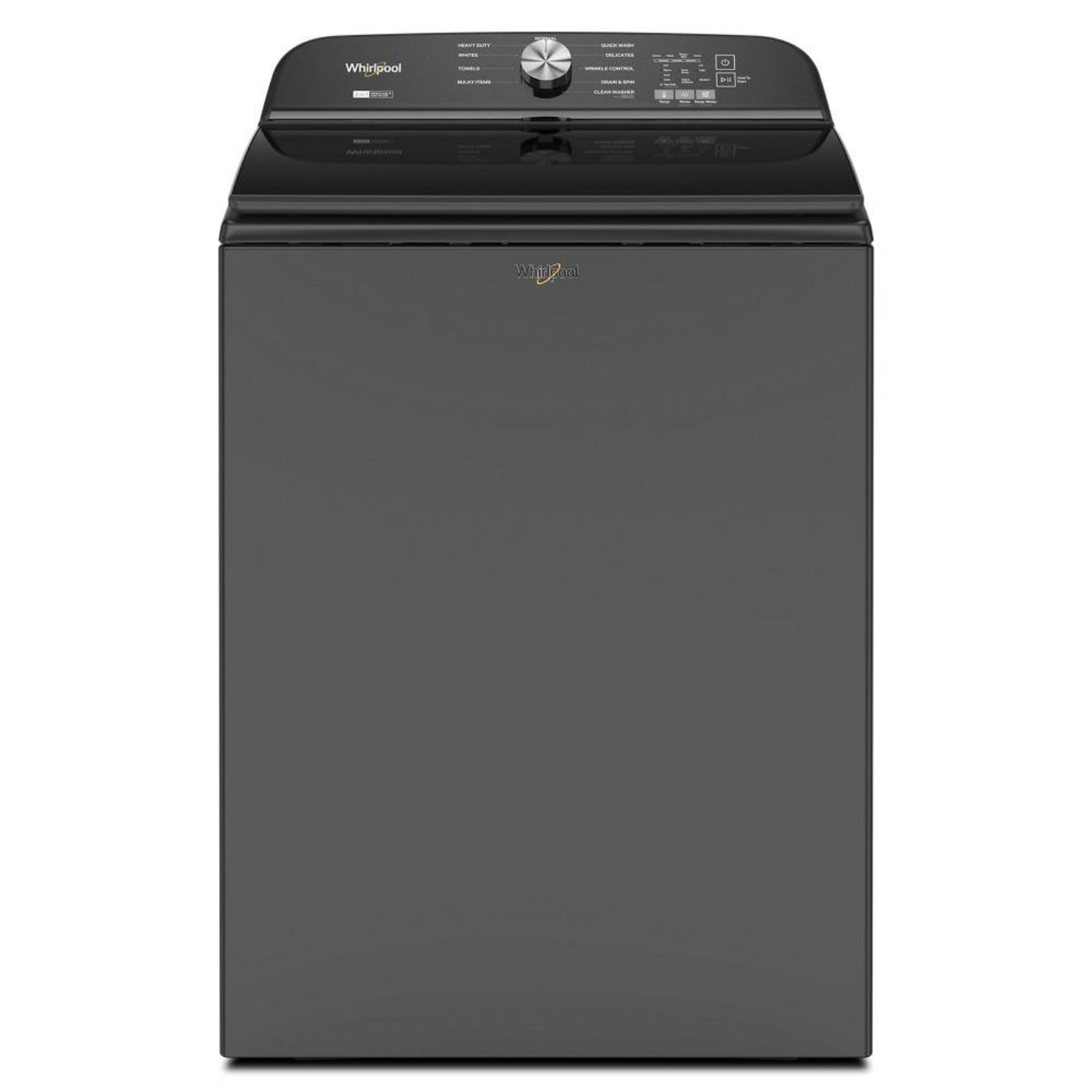 WHIRLPOOL WTW6157PB 5.2-5.3 Cu. Ft. Whirlpool® Top Load Washer with Removable Agitator - WTW6157PB-KT
