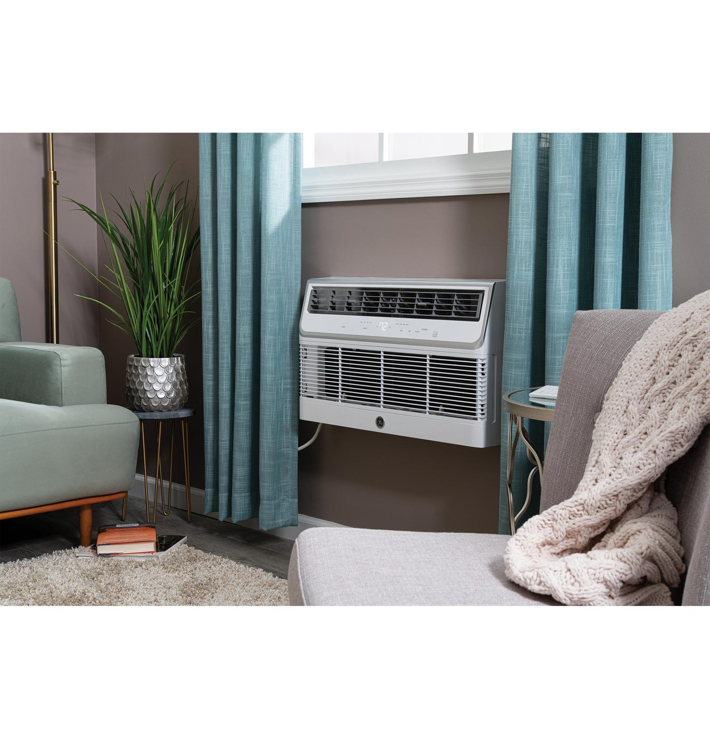 GE APPLIANCES AJCQ06LWJ GE(R) 115 Volt Built-In Cool-Only Room Air Conditioner - AJCQ06LWJ-KT