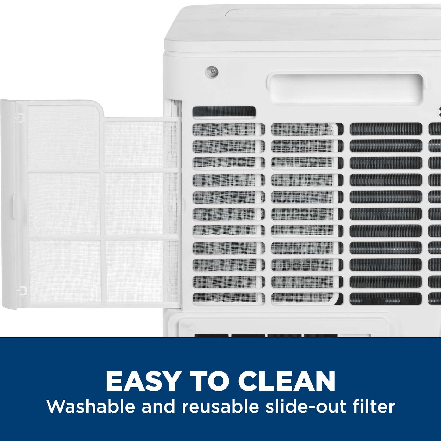 GE APPLIANCES APFD05JASW GE(R) 5,100 BTU Portable Air Conditioner with Dehumidifier and Remote, White - APFD05JASW-KT