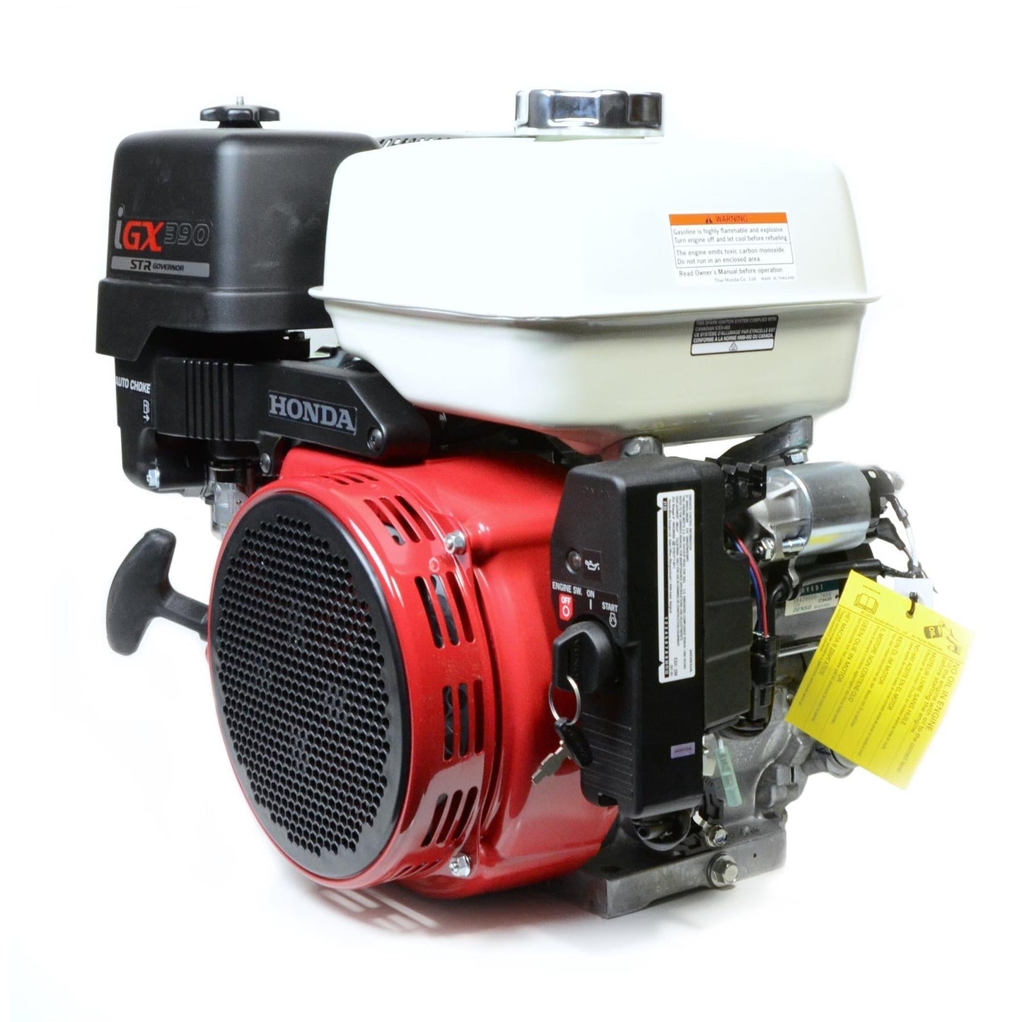 Honda Horizontal Engine with Electric Start and Potentiometer Mode - HDA,GX390-QZNR
