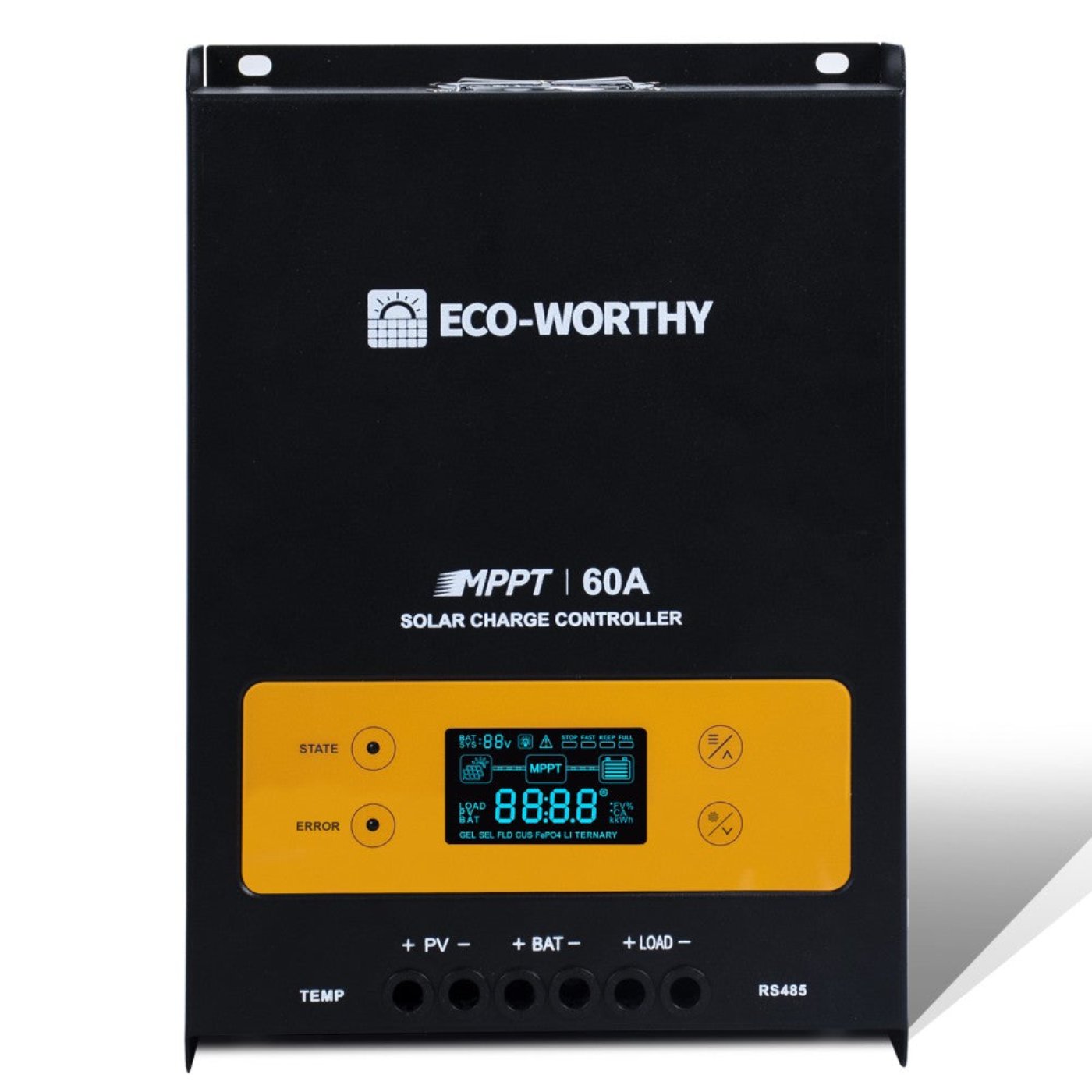 Eco-Worthy 780W 12V 4x Bifacial 195W Complete MPPT Off Grid Solar Kit