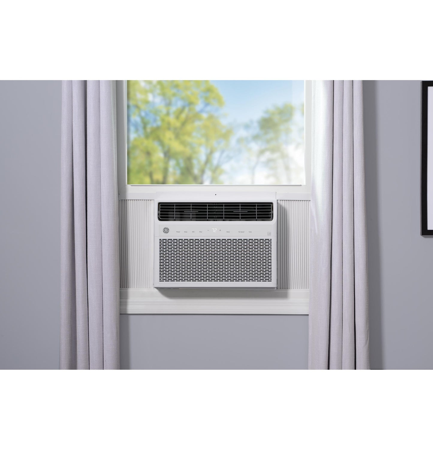 GE APPLIANCES AKLK10AA GE(R) ENERGY STAR(R) 10,000 BTU 115 Volt Smart Electronic Window Air Conditioner - AKLK10AA-KT