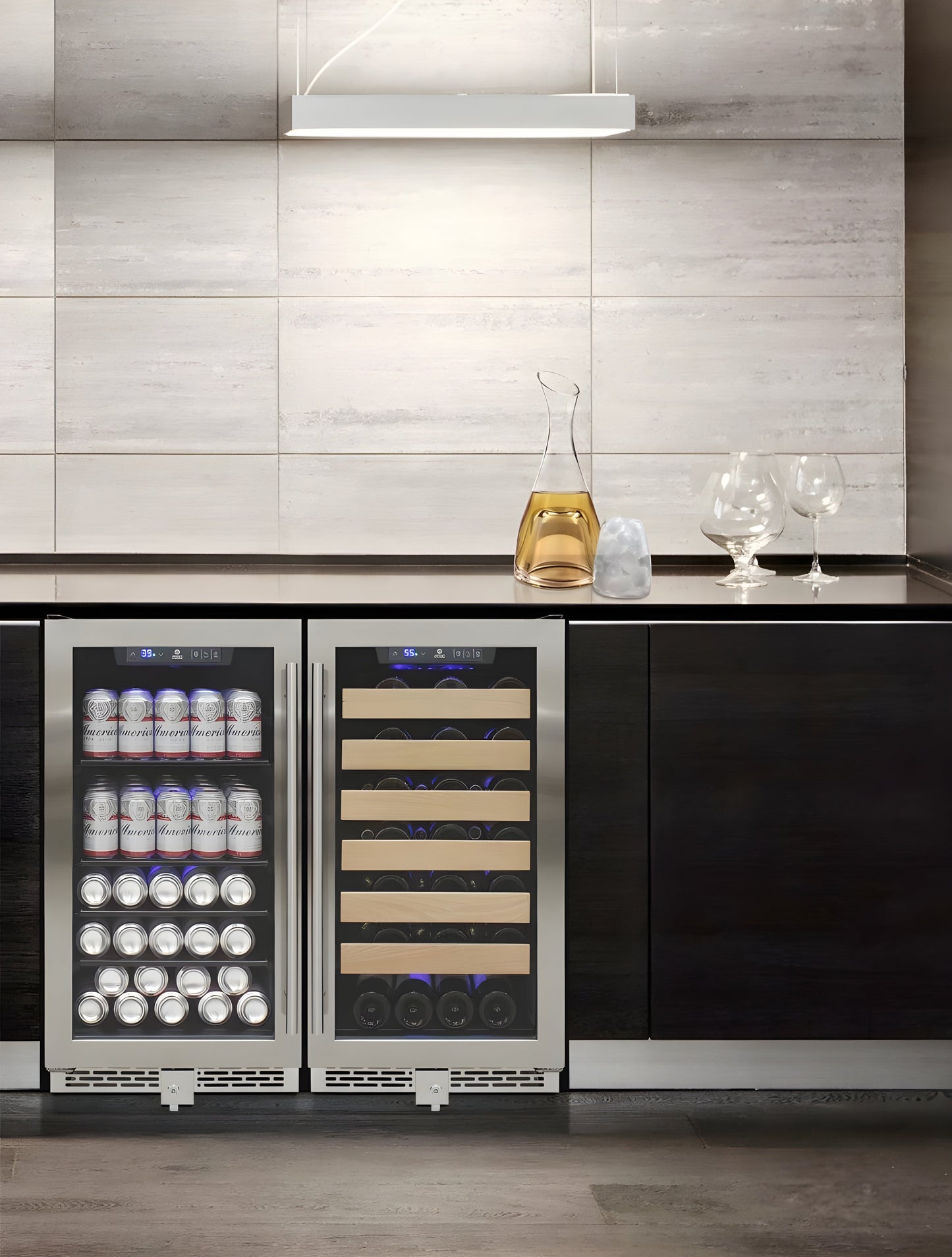 Vinotemp Connoisseur Series 40 Single Zone Beverage Cooler - EL-40WCBC