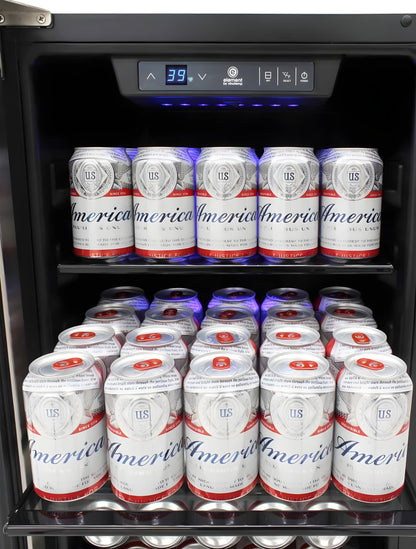 Vinotemp Connoisseur Series 40 Single Zone Beverage Cooler - EL-40WCBC