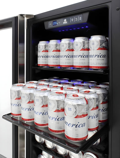 Vinotemp Connoisseur Series 40 Single Zone Beverage Cooler - EL-40WCBC