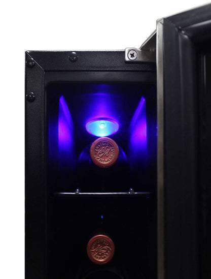 Vinotemp 7 Bottle Wine Cooler - EL-7TSST