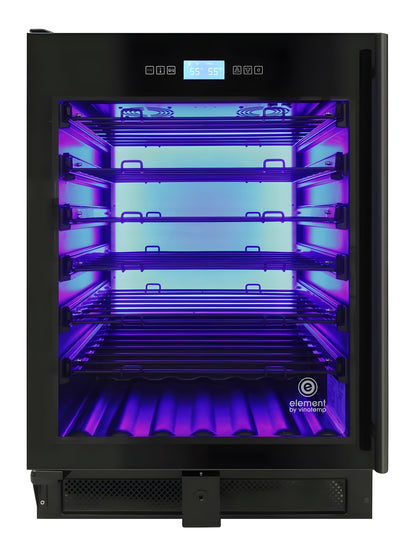 41-Bottle Single-Zone Wine Cooler (Black)  - EL-WCU103-02
