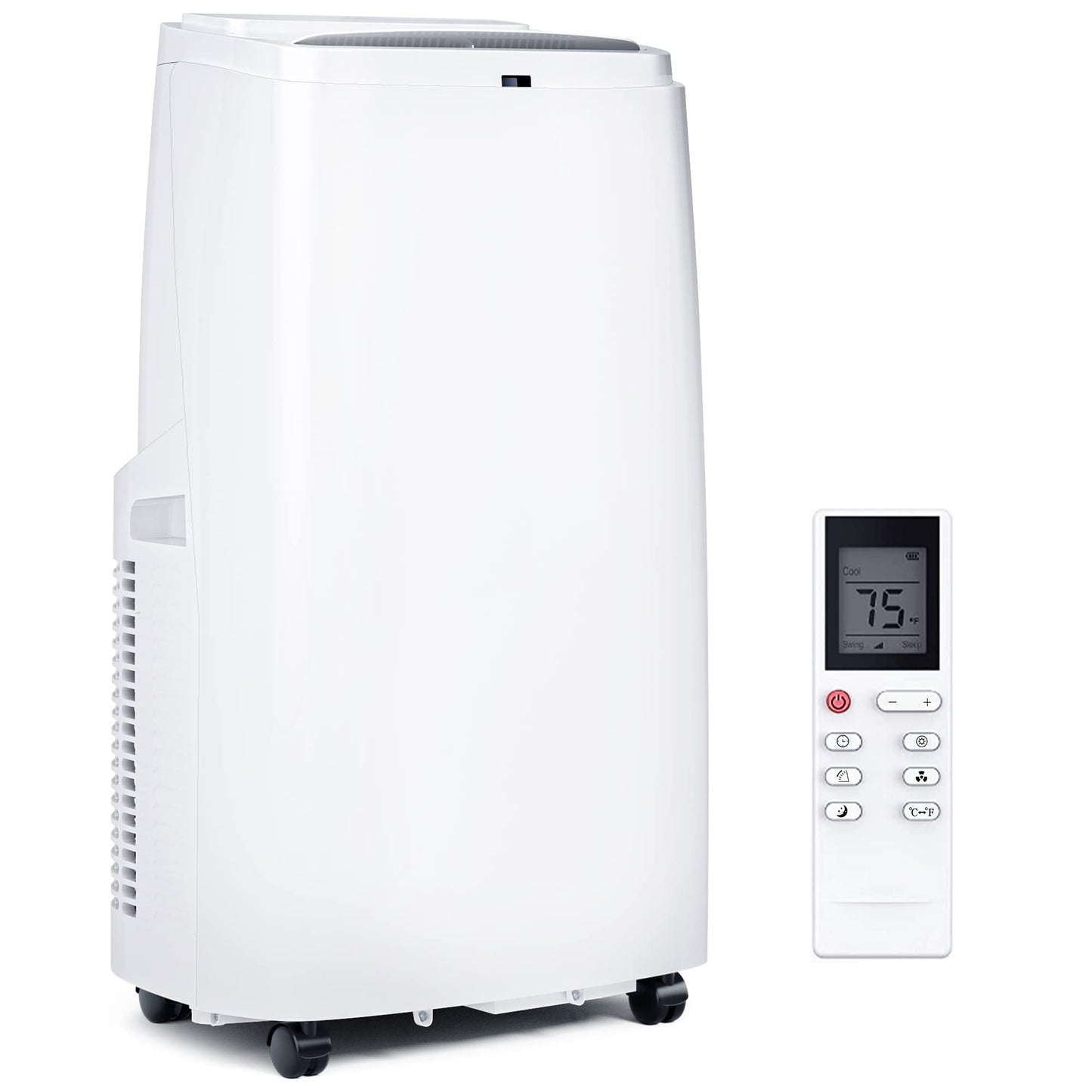 Tangkula 3 in 1 Air Cooler with Fan & Dehumidifier (12000BTU) - ES10115US-WH