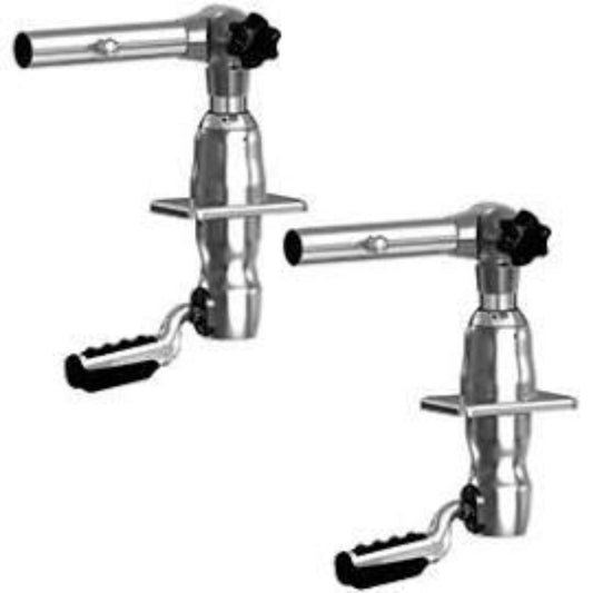 Taco Marine Grand Slam 2801 Mount with 30° Offset Handle for 1-1/2" Outrigger Pair - GS-2801