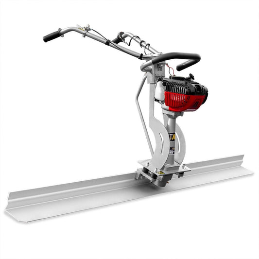 Stark USA 31cc Gas Power 4 Stroke Concrete Surface Vibratory Leveling Screed 7ft - KIT61013