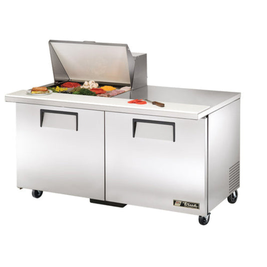 True Mfg. - General Foodservice  Refrigerated Prep Tables - TSSU-60-12M-B-HC