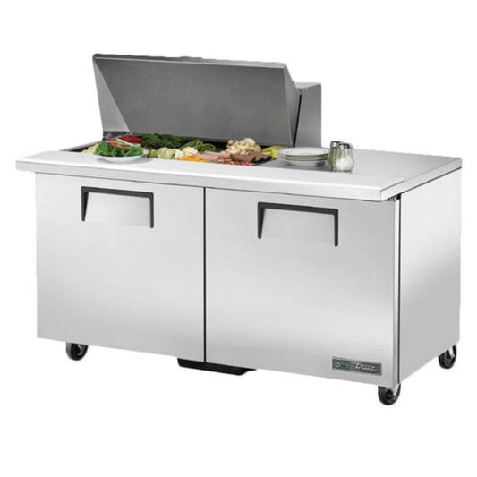 True Mfg. - General Foodservice  Refrigerated Prep Tables - TSSU-60-15M-B-HC