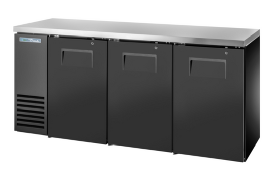 True Mfg. - General Foodservice  Back Bar Coolers - TBB24-72-3S-Z1-SFT-B-1