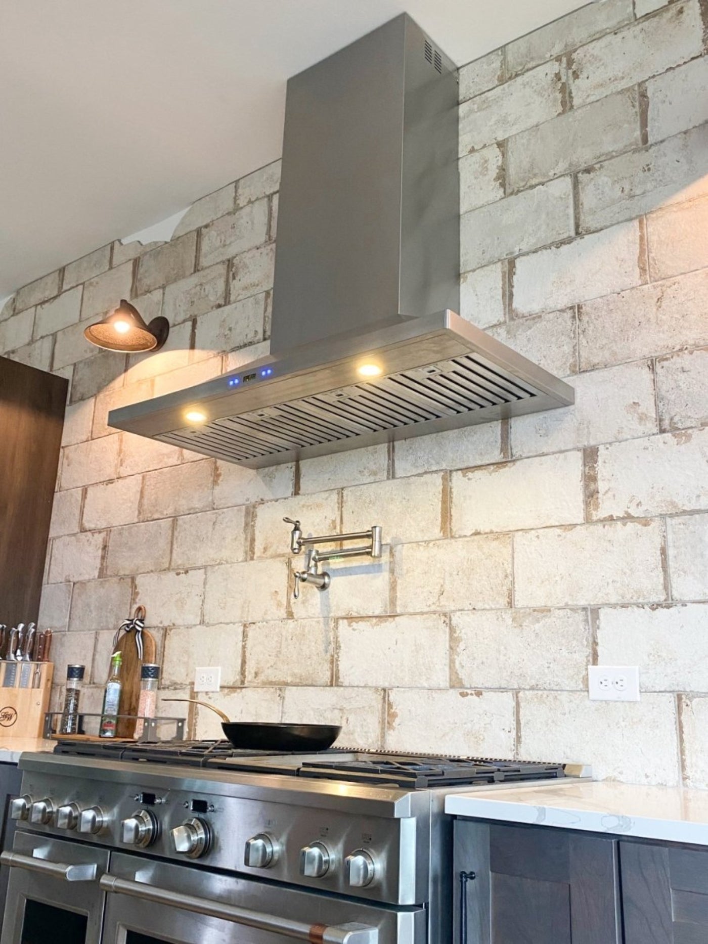 ProLine Wall Mounted Range Hood Stainless Steel Black - PLFW-520
