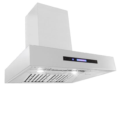 Proline Wall Mounted Range Hood, Ducted, 1100 CFM, Stainless Steel Finish, Outdoor Rated Finish option - PLFW 755
