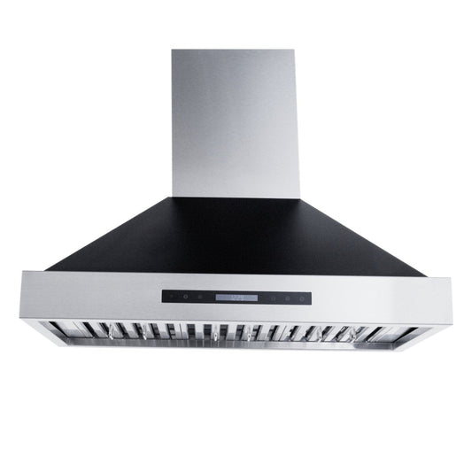 Proline King Air Stainless Steel Wall-Mounted Range Hood, 550/1200 CFM, Dream Home Series – PLSW KING AIR.30 BLACK
