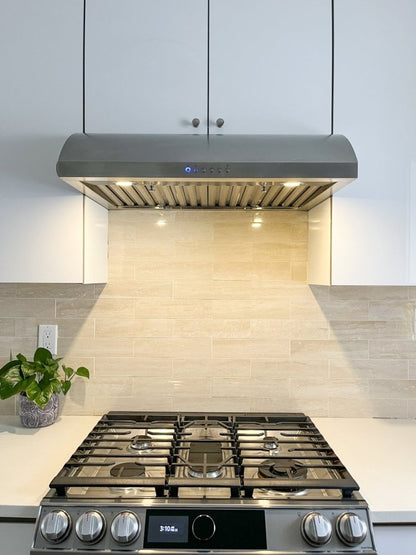Proline Under-Cabinet Range Hood, Ductless compatibility,Powerful 900 CFM, Stainless Steel Finish Proline - PLJW 133
