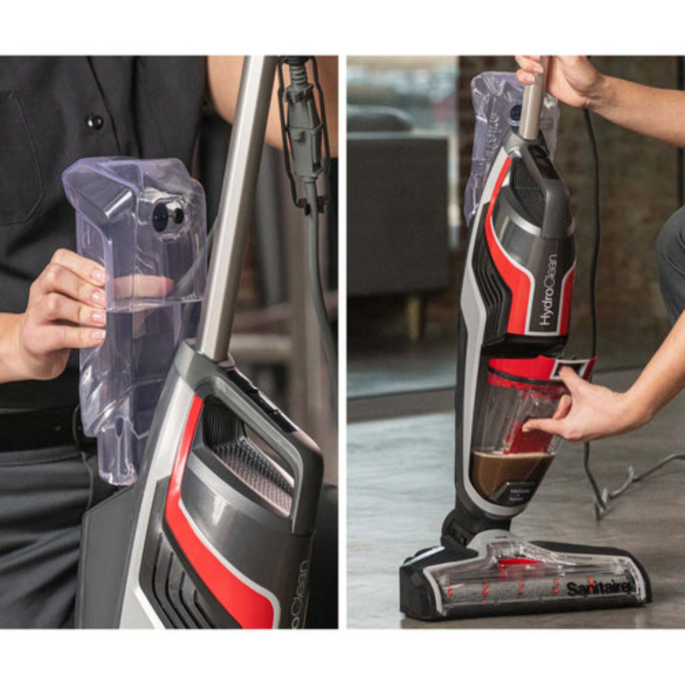 Sanitaire HydroClean Hard Floor Washer & Upright Vacuum - SNT-SC930A