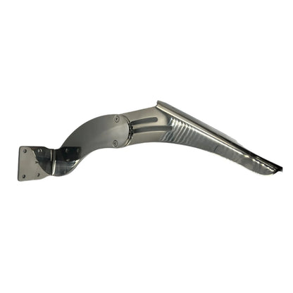 TACO Marine Port Side Console Leaning Post Arm Rest Polished 316 SS - 74.16591