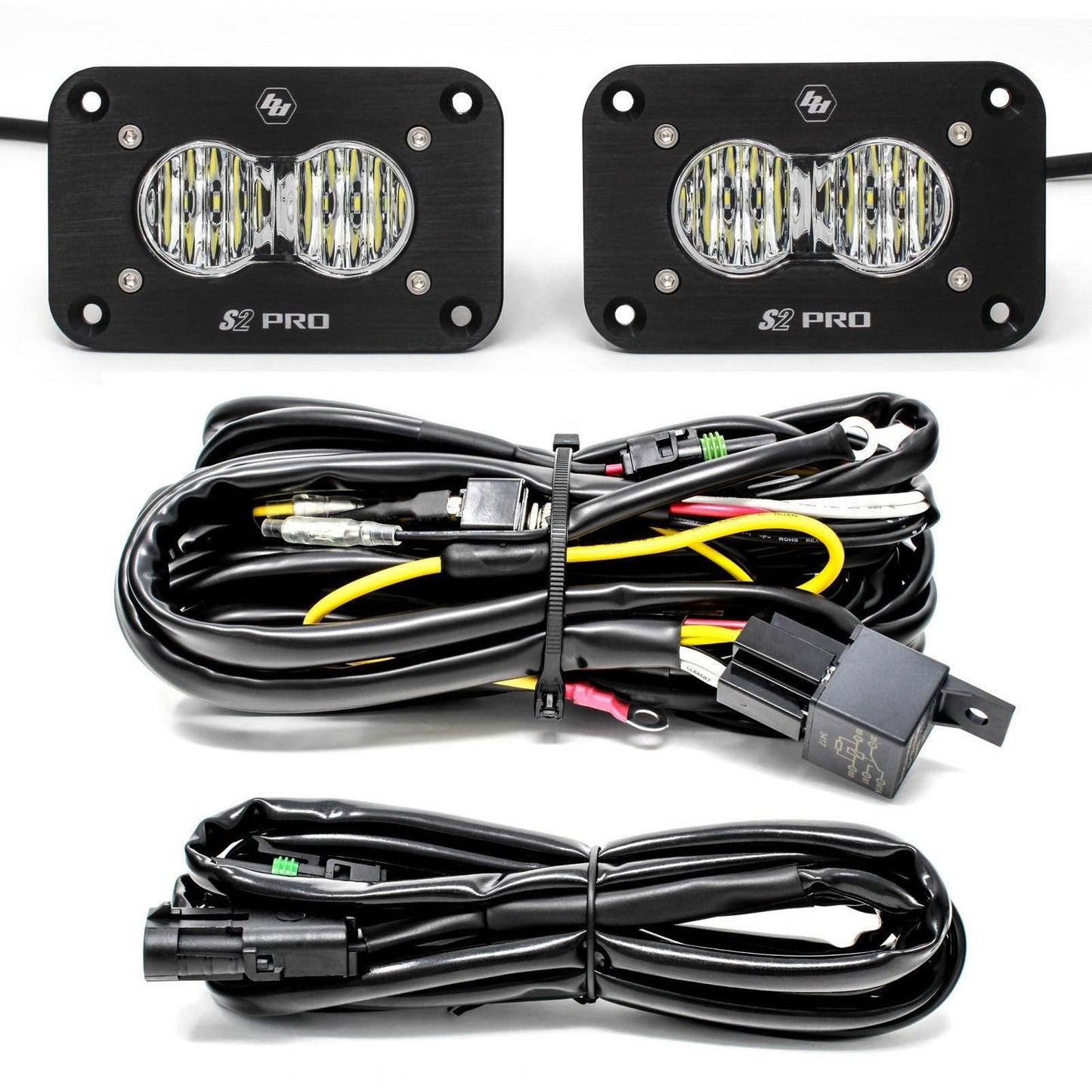 Baja Designs S2 Pro Flush Mount LED Light Pod Reverse Kit - 487807