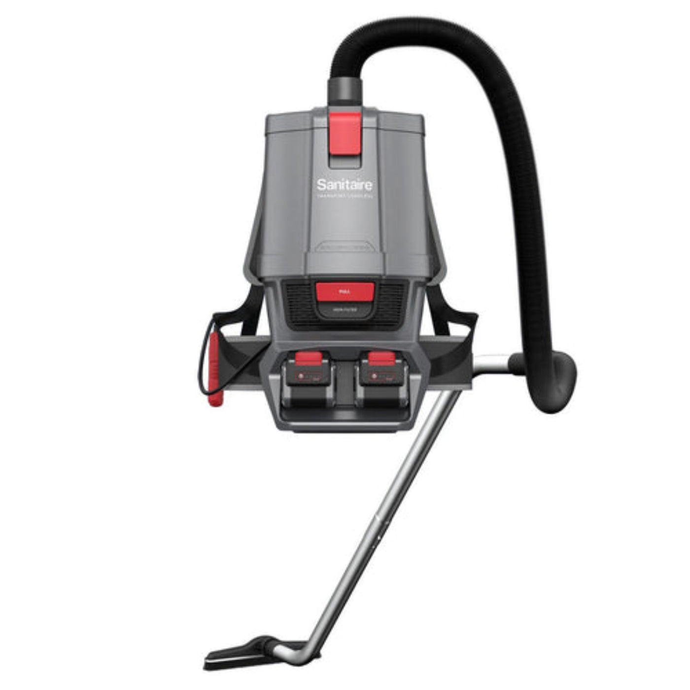 Sanitaire Transport Cordless Backpack Vacuum w/ 2 Batteries, Charger & Toolkit - SNT-SC580A