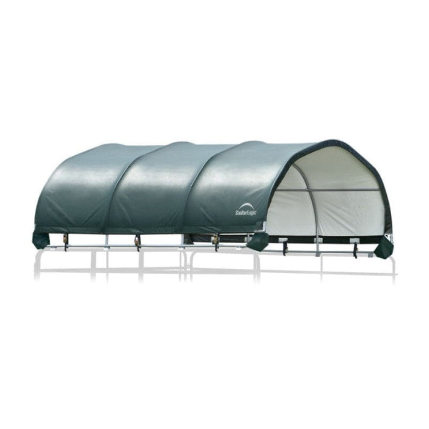 ShelterLogic Corral Shelter Livestock Shade 12' X 12' - 1 3/8