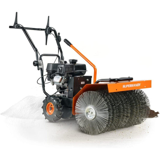 Super Handy GUT097 7HP Gas Engine 23.5" Power Sweeper New