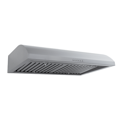 Proline Under-Cabinet Range Hood, Ductless compatibility,Powerful 900 CFM, Stainless Steel Finish Proline - PLJW 133