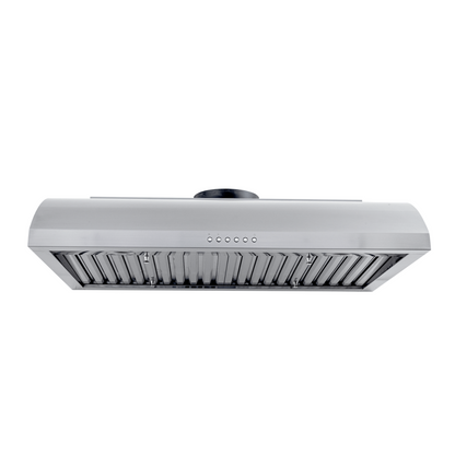 Proline Under-Cabinet Range Hood, Ductless compatibility,Powerful 900 CFM, Stainless Steel Finish Proline - PLJW 133
