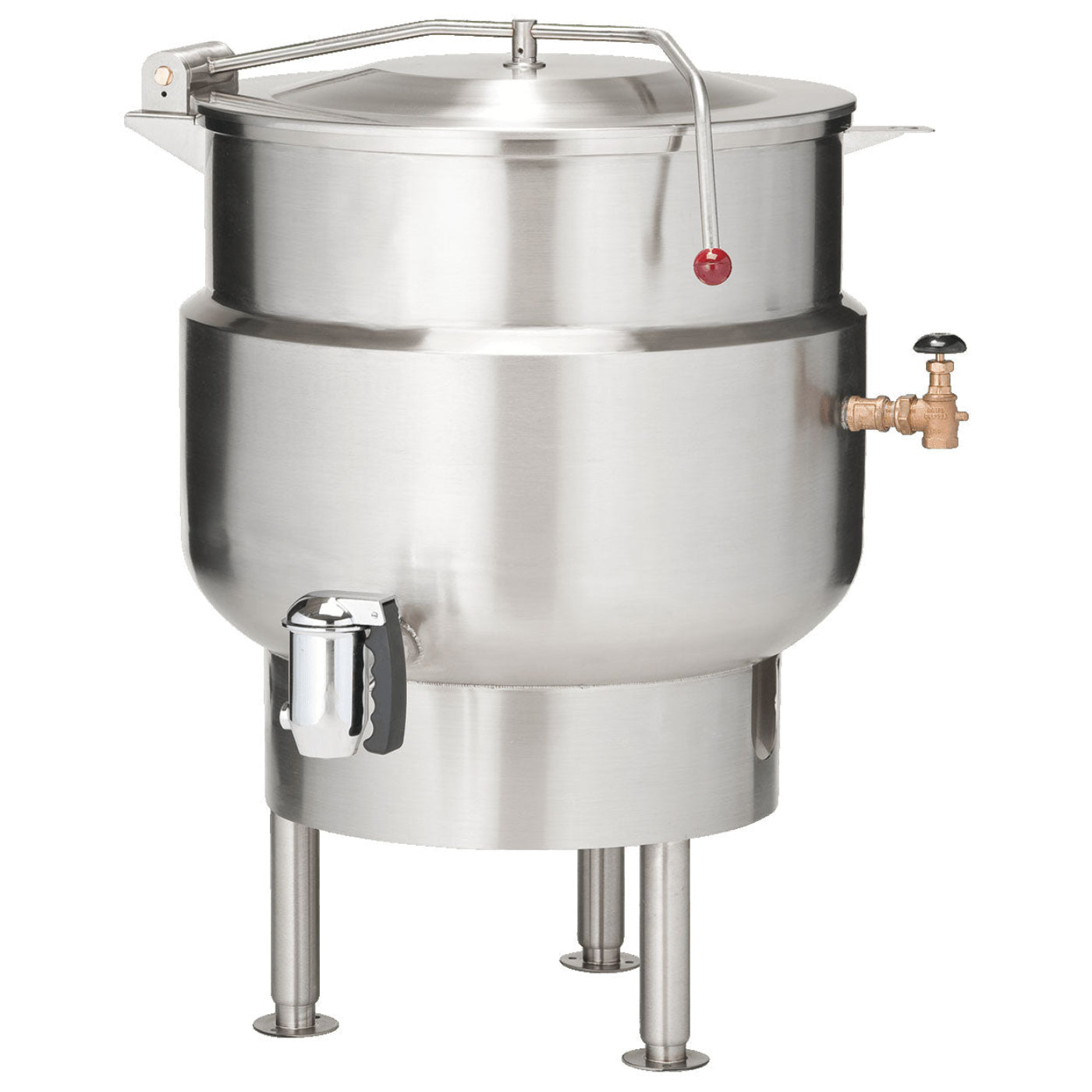 Vulcan K40DL 40-Gallon Stationary Direct Steam 2/3 Jacketed Kettle - K40DL