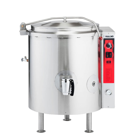 Vulcan K60GL 60-Gallon Stationary Gas Steam Jacketed Kettle - 100,000 BTU - K60GL