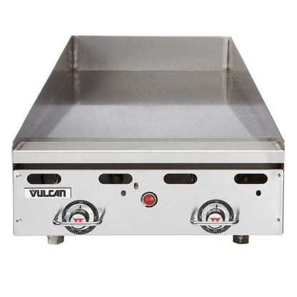 Vulcan MSA24 24" Natural Gas Griddle with Snap Action Thermostatic Control - 54,000 BTU - MSA24