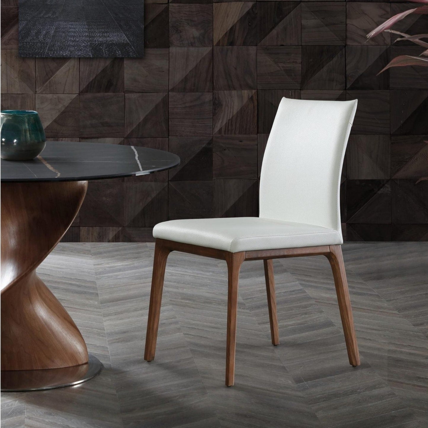 Whiteline Mods - Stella Dining Chair DC1454 - DC1454-GRY/TAU